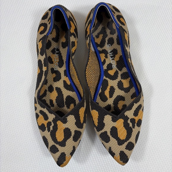 Rothy's Shoes - Rothy's The Point Leopard‎ Womens 10.5